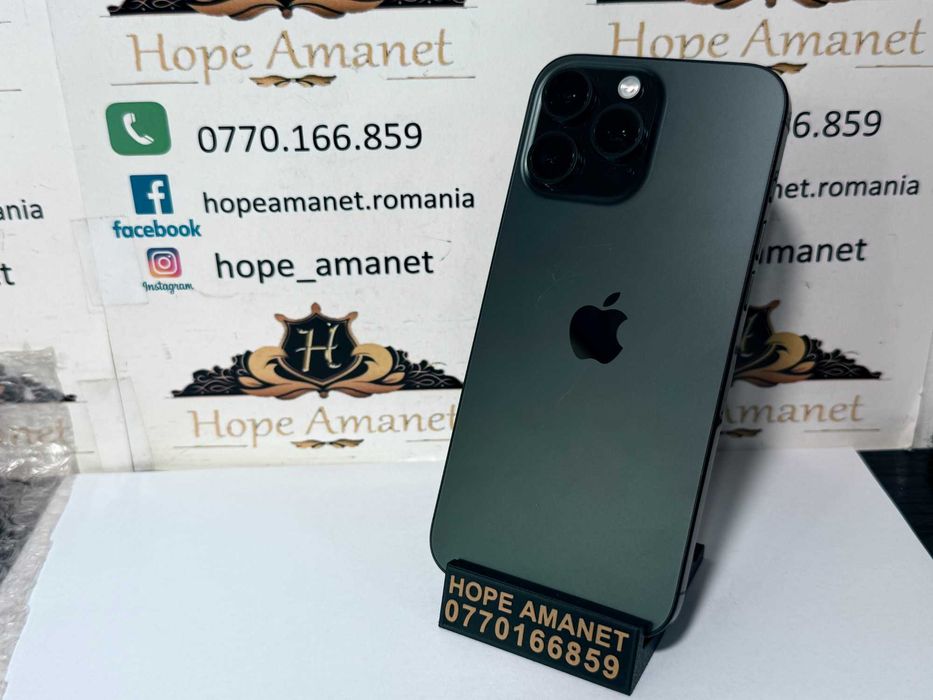 Hope Amanet P10/iPhone 16 Pro Max 256GB Garantie Apple Bucuresti ...