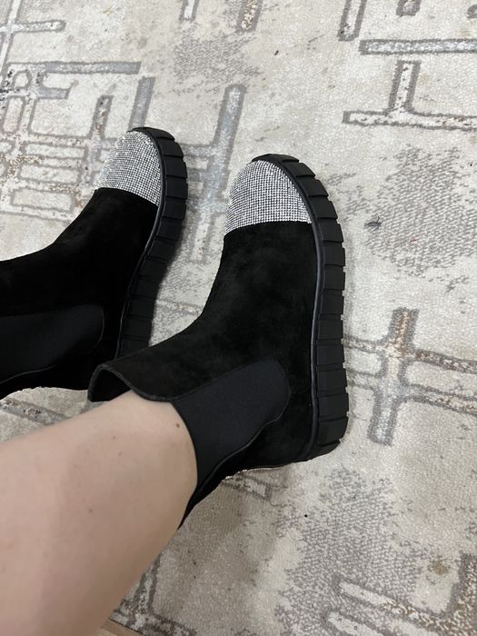 Ботинки (натуральная замша) Новые