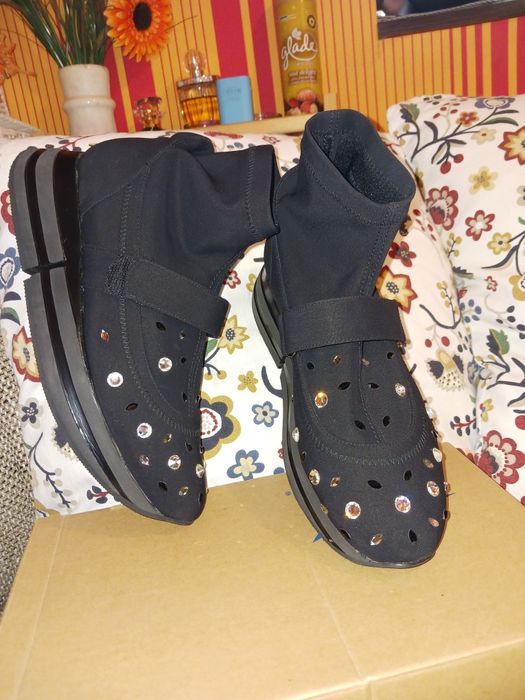 Дамски боти, обувки, черни(Pretty ballerinas)