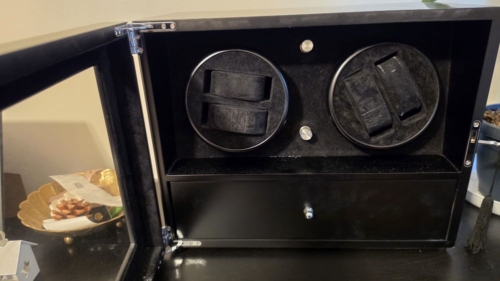 Cutie intors ceasuri automatice, watch winder 4+12 ceasuri