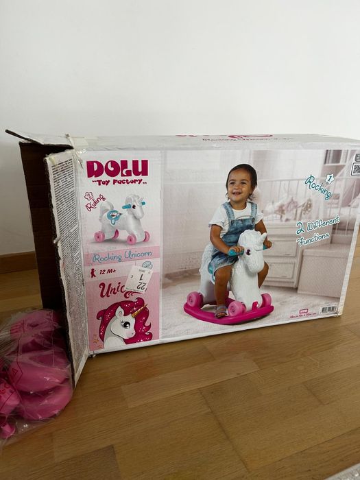 Balansoar si trotineta 2 in 1 nou