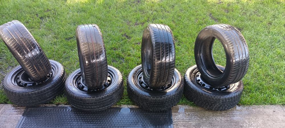 Roti iarna vara  cu jante  tabla 195/55/15 Seat