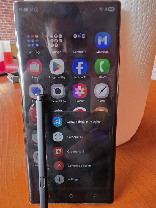 Samsung Galaxy S22 Ultra, 256 GB, 12 GB RAM, Phantom Black