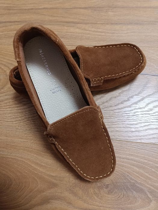 Mocasini Reserved din piele naturală, măr. 36 – stare foarte bună
