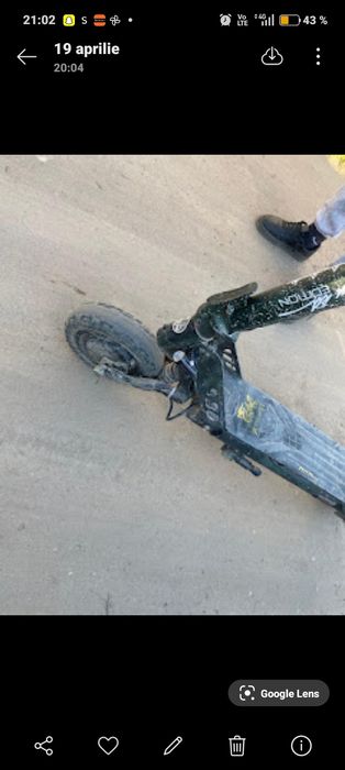 Trotinetă electrica g2 pro cu 2 motoare (dați mesaj in privat pentru piese)