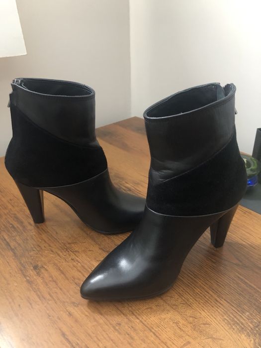 Сапоги кожанные