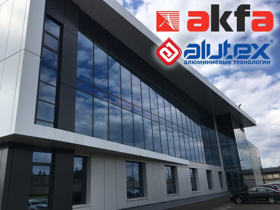 Остекление фасадов зданий в Ташкенте. Alyumin konstruksiyalar va fasad