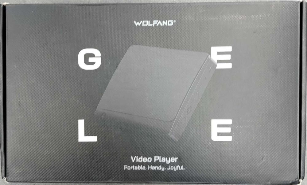 Video Player WOLFGANG Model WDV03 [#10939#]