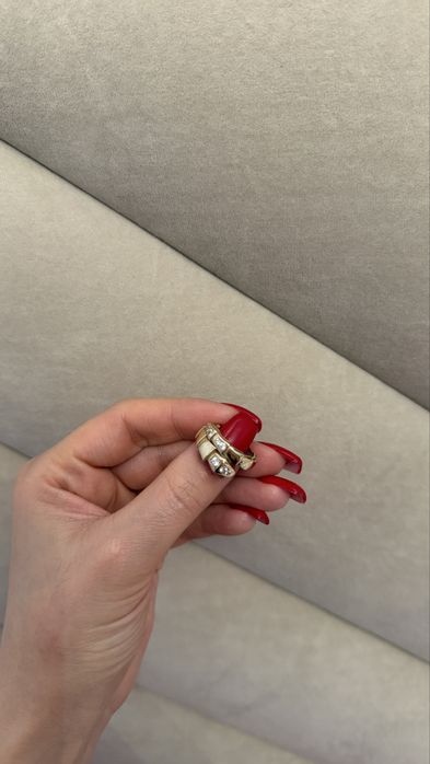 Кольцо золото bulgari