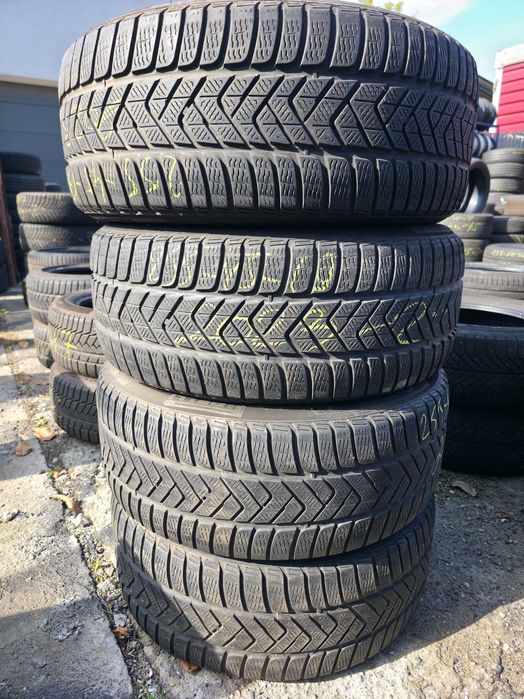 4 Anvelope de IARNA - 255/45/19 104W - PIRELLI Sottozero * T0 ELECT * OEM Tesla - Stare F BUNA - DOT 2023 !