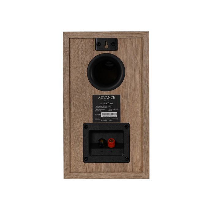 Sistem Audio HiFi Premium Advance Paris MyConnect 60 White cu Boxe KC-100 Light Wood