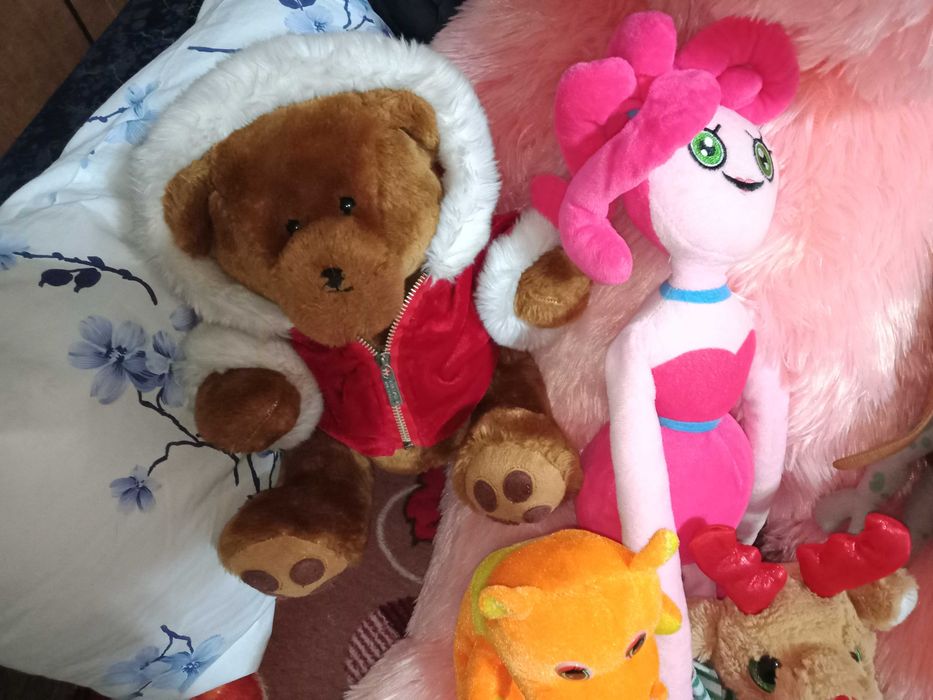 Мягкие игрушки за все 20 шт.