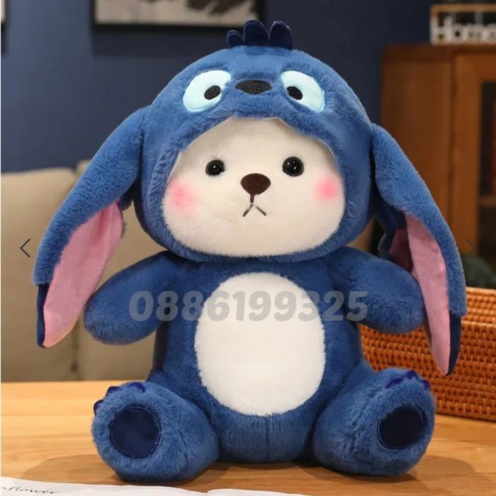 Голям Плюшен Стич Мече, 70см Голяма плюшена играчка Стич плюшено мече