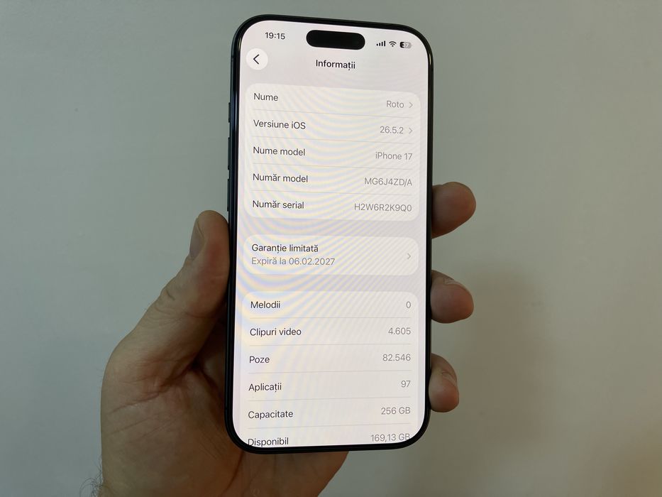 Iphone 17, 256 gb, Black