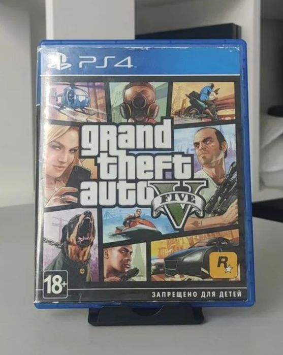 Игра, диск.Обмен GTA 5 Playstation 4,5.