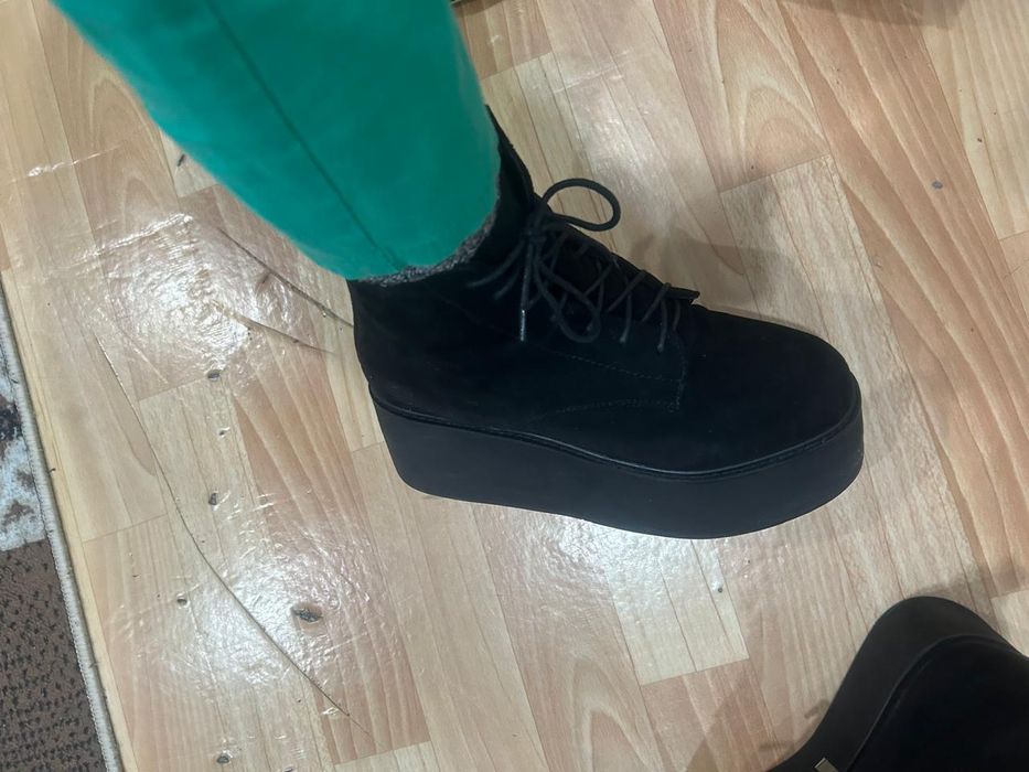 Ботинки зимние, натуралка 40р