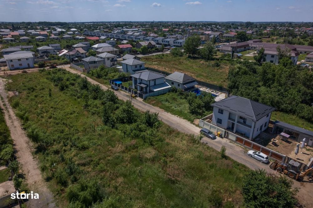 Domnesti - Fortului, Teren Constructii 407 Mp, Front 26 M !
