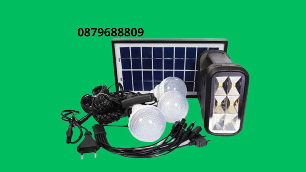 Осветителна система комплект GD LITE GD-8007 соларна