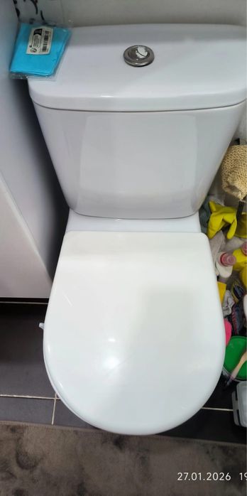 Унитаз в хорошем состоянии