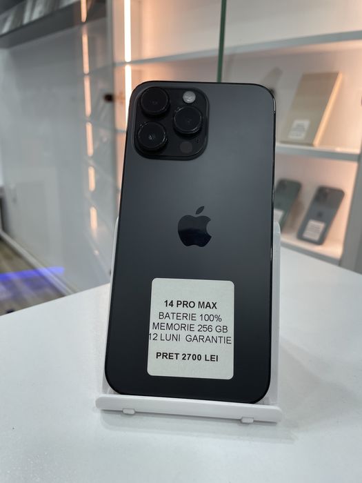 MAGAZIN: vindem iPhone 14 Pro Max, 256gb, GARANTIE