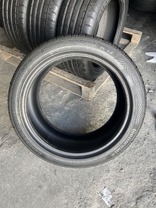4 anvelope de vara 225/45/17+245/40/17 Continental!