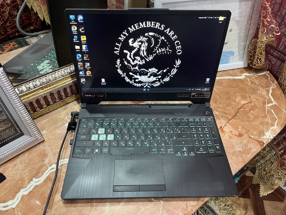 игровой ноутбук Asus Tuf rtx3050