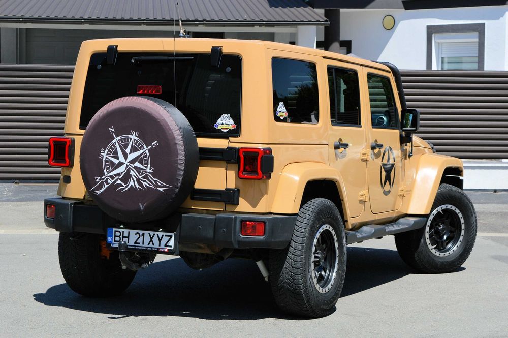 Jeep Wrangler Unlimited Editie Sahara 2.8 CRD 200 CP Automat - FULL OMOLOGAT - Troliu - Lift - 285/70R17 - An 2013