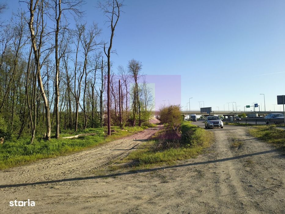 Teren la Joncțiunea dintre A0 și DN5