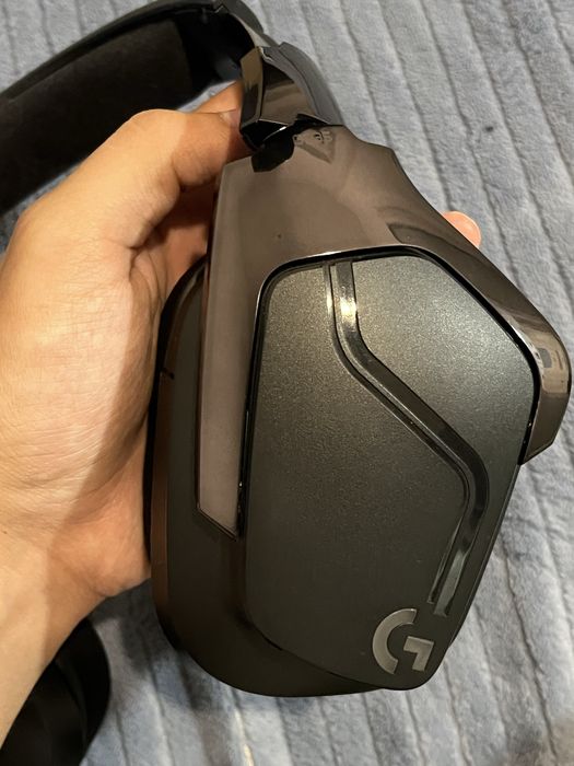 Casti de gaming Logitech G935 cu bureti noi
