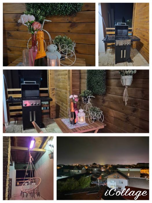 Penthouse cu JACUZZI exterior si BARBEQUE  -view superb