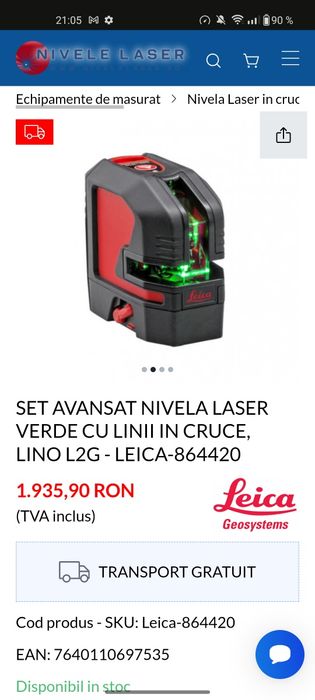Nivelă Laser Leica