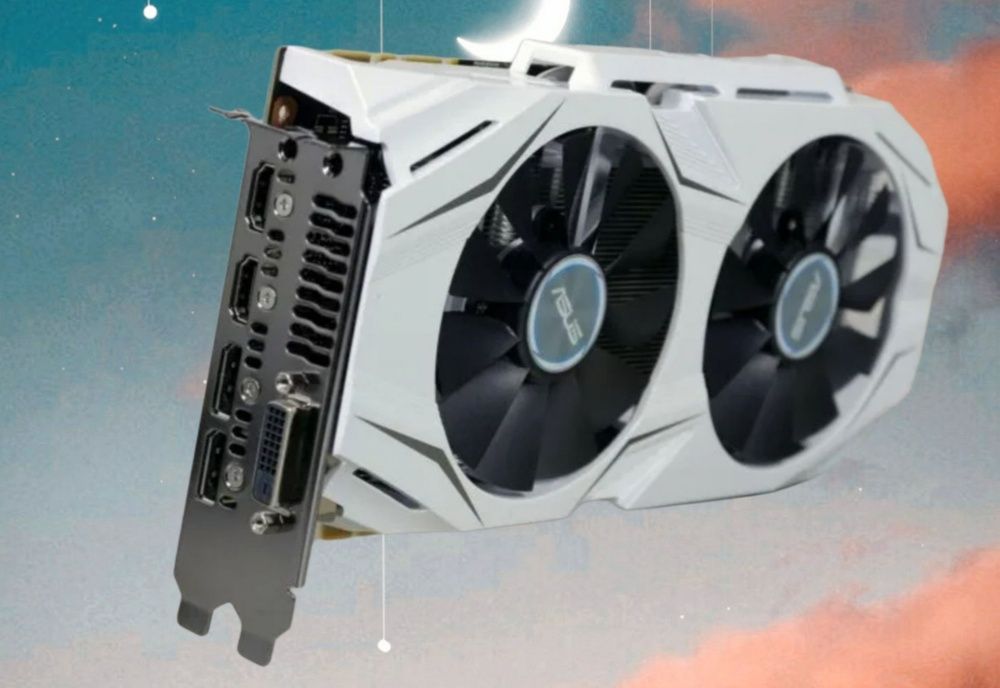 Asus GTX 1060 3Gb  ddr5 samsung