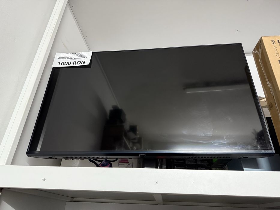 Smart TV LG 4K NanoCel 109cm Garantie si Bon Fiscal , AMANET NO LIMIT.