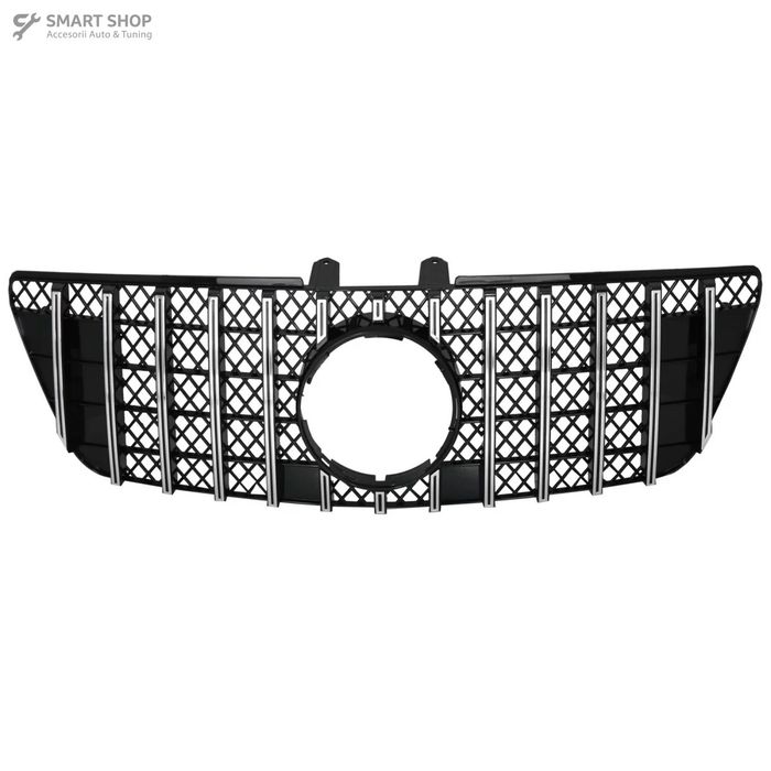 Grila centrala Mercedes ML W164 Facelift (07.2008-2011) Negru Crom GTR