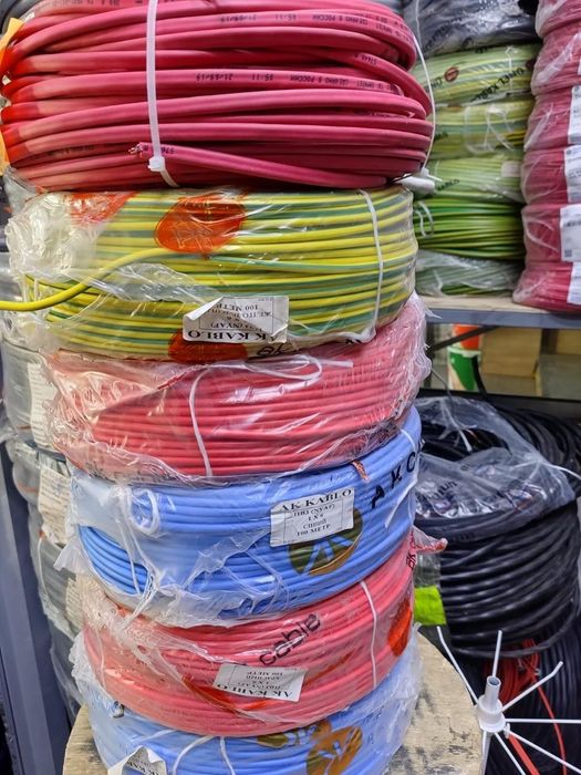 Провод и кабеля ввг пвс ттр ,ютп, фтп, гофра,