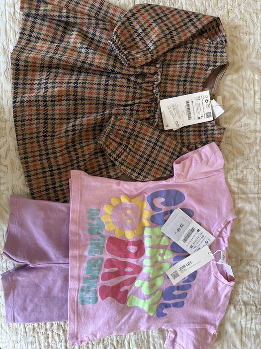 Зара сет нови бебешки дрешки