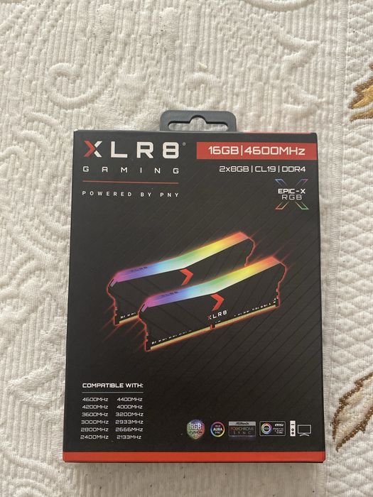 XLR8 Gaming16GB 4600MHz DDR4 RGB Sigilat
