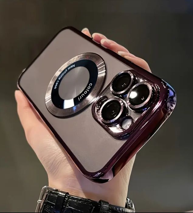 Кейс за iPhone 16 pro deep purple