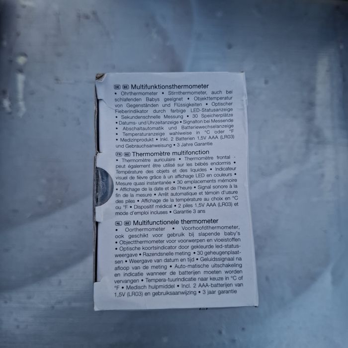 Termometru digital pentru copii,afișaj digital , nou,  provenienta Belgia