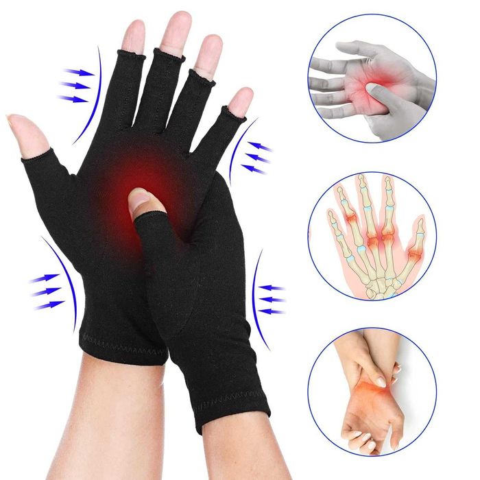 Manusi de Compresie pentru Ameliorarea Durerilor la Maini Marime Unica