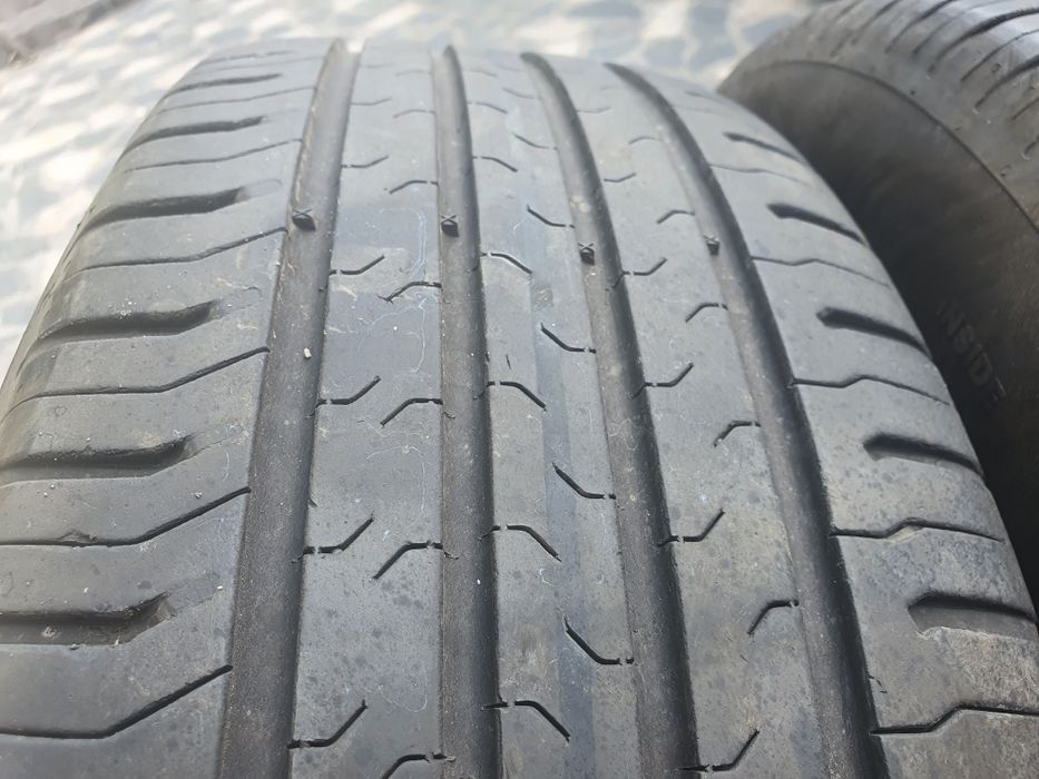 4бр летни гуми Континентал контакт 5 / 215-60-17/ 2015г/ 5.8-6мм.