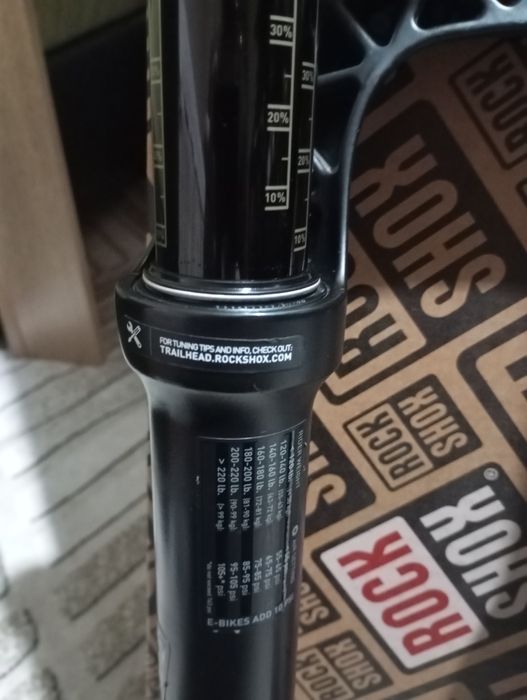Вилка RockShox Yari RC FS B2 27.5" 160mm Offset 37mm boost 15x110