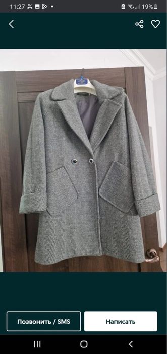 Женское пальто по 2000тг