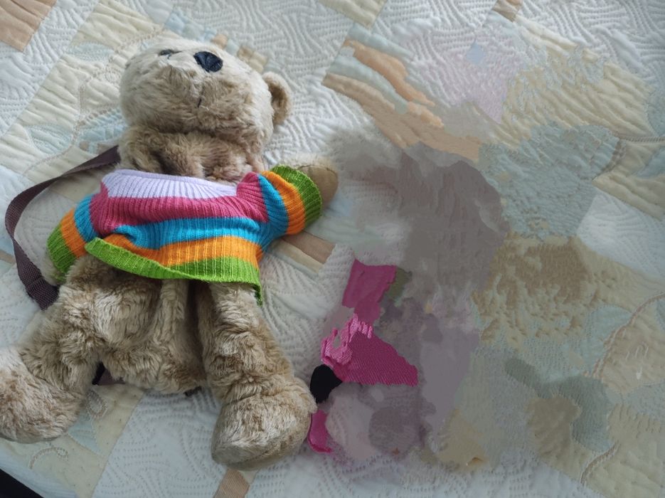 Раници за училище и детска градина. Плюшена раничка.