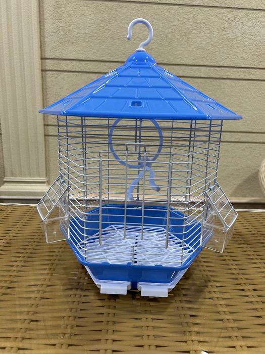 Клетка для птиц "Беседка" 30*30*42cM