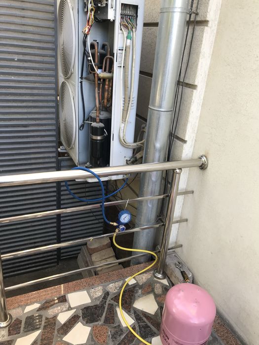 Установка кондиционер и ремонт демонтаж мантаж заправка френ 24/7