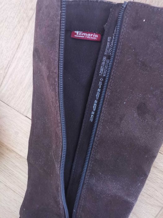 Дамски велурени, ботуши