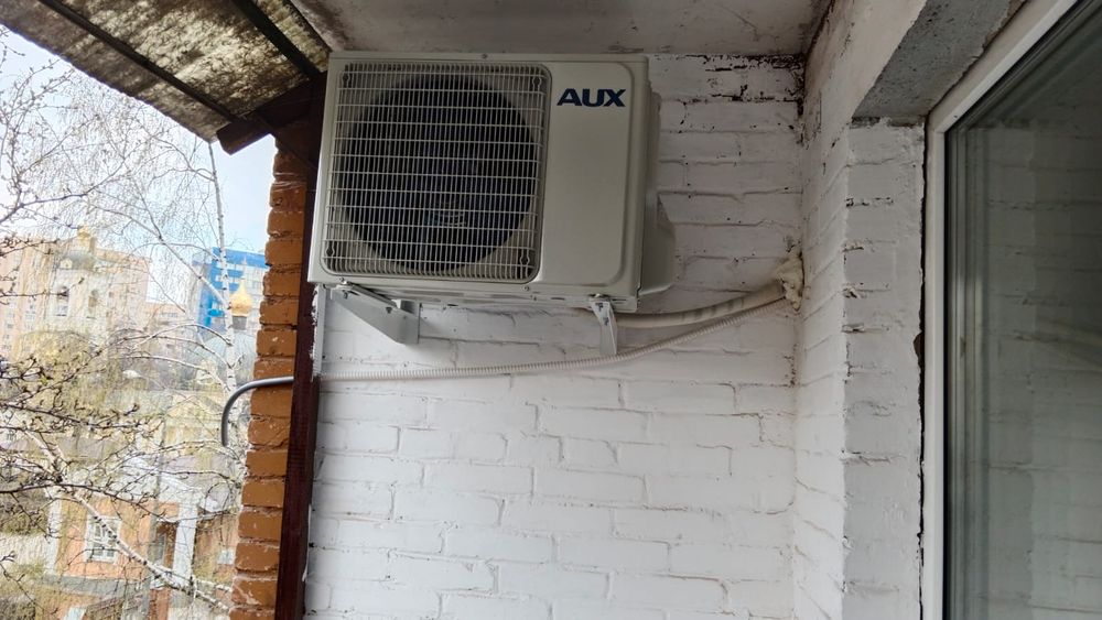 Установка кондиционера Ташкент монтаж чистка ремонт