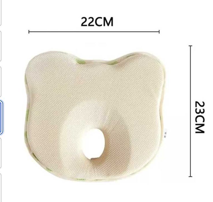 Ергономична бебешка възглавница 0-12 месеца