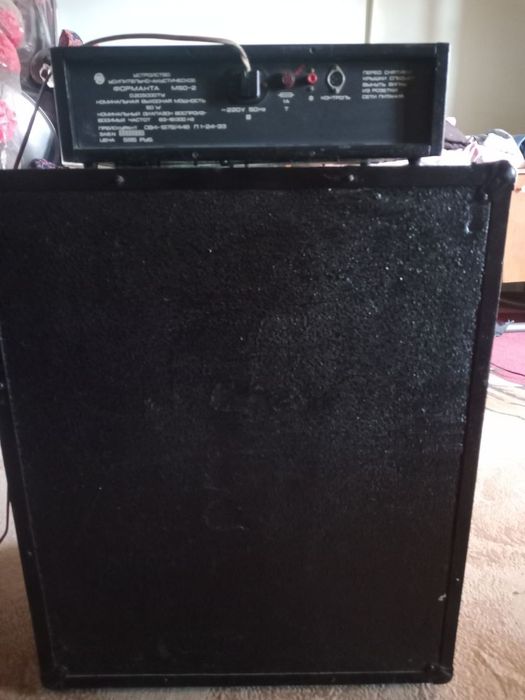 Усилитель ва колонка